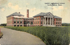 Postcard MA: Smith's Agricultural School, Northampton,  Massachusetts, 1914 picture