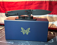 Benchmade 534BK Bugout VAPYR Magnacut Drop Point Axis Lock Black Pocketknife picture