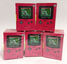 5 BOXES 2025 POKEMON GAMEBOY Red Full Set Cards Peru Edition picture