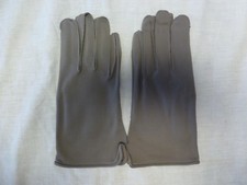 Gray Dress Gloves Military Nylon Parade Band Waiter Formal Sz 10 New picture