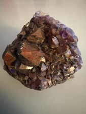 Alien Amethyst Crystal Cluster with Hematite 314g 3
