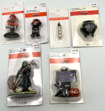 Ashland Halloween Tiny Treasures Resin Figurines Lot of 6 Mini Decorations picture