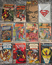 Mixed Comic Book Lot Boarded Spider-Man Iron Man Wolverine Punisher English picture