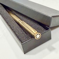 Vintage Montblanc Noblesse Gold Plated Ballpoint Pen picture
