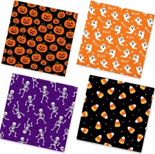 50Pcs Halloween Pumpkin Ghost Boo Napkins picture