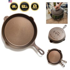 Lightweight Cast Iron Skillet - 10.5” Pre-Seasoned Frying Pan picture