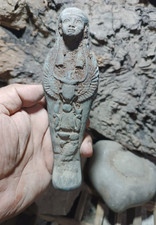 Rare Ancient Egyptian Antique Ushabti Inscribed with Hieroglyphics Pharaonic BC picture