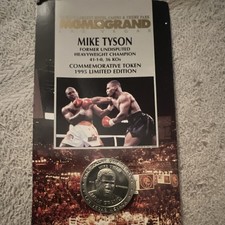 MGM Grand Las Vegas Mike Tyson 1995 $1 Gaming Token Limited Edition picture