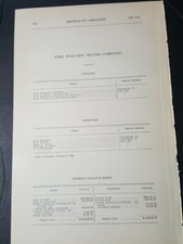1901 streetcar document ERIE ELECTRIC MOTOR COMPANY John Brady ERIE Pennsylvania picture