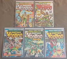 Marvel Strange Tales Brother Voodoo Issues 169-173 Bronze Age 1973 VF 👍🔥🔥🔥 picture