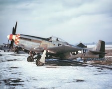 339th Fighter Group P-51 Mustang WWII 8x10 Glossy Photo Print HT4136744 picture