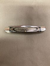 Schrade Old Timer Folding 2 Blade Pocket Knife, Gray Wood, 1143414 S22286 picture