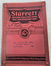 1938 Starrett Tools Catalog No 26 ORIGINAL Vintage 282 pages picture