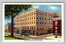 New London CT-Connecticut, Crocker House, Antique, Vintage Souvenir Postcard picture