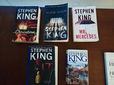 Lot of 5 Stephen King Novels picture