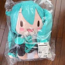 Hatsune Miku Fuwa Petit Big Jumbo Plush Doll Tag SEGA picture