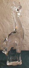 Glass Art Giraffe Statue Figurine 15.5