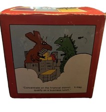 Vintage 1987 Dinosaur Mug June Sobel Standing Ovations WITH ORIGINAL BOX Rare picture