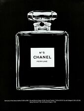 1974 Chanel N°5 Perfume in The Classic Bottle Rare Vintage Magazine PRINT AD picture