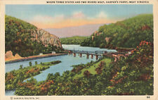 Postcard Harper's Ferry West Virgina Posted 1944 picture