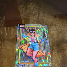 Topps 2024 Topps Chrome Marvel Jubilee #69 Parallel Non-Sport Trading Card picture
