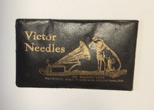 NOS 1904 Sealed Envelope 100 Victor Talking Machine Needles No 4180 picture