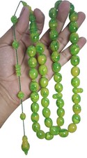 original old galalith 45 bead rosary 13*16 mm handmade master cekke baba picture