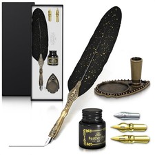 Lagarto Feather Writing Pen Set 11.4