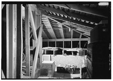 Natchez Mississippi Melrose House Attic View East 1992 Plantation Main House picture