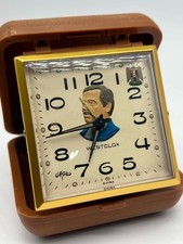 Vintage Saddam Hussein Travel Alarm Clock Westclox Rare Collectible Iraqi picture