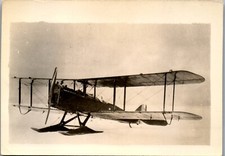 Airco DH-4 Bomber Biplane Photo (3 x 5 in) Peter M. Bowers, DH-4B on Skis picture