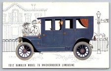 1912 Rambler Model 76 Knickerbocker Limousine Vintage Postcard Automobile 1954 picture