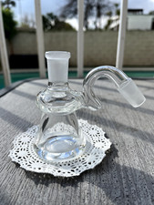 Premium Quality 14mm 45° Mini Dry Ash Catcher Tobacco Water Pipe Bong Bubbler picture