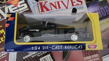 CASE XX DALE EARNHARDT tiny toothpick KNIFE 1955 Black Chevy Pickup Truck set  picture