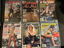 Lot Of 12 Vintage Easyriders “In The Wind” Motorcycle Magazines, 1989-1996 picture