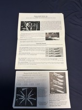 Vintage Ruana Knife Works Catalog Price List Order Blank Bonner Montana Hangas picture