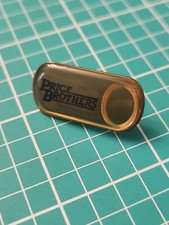 Vtg Price Brothers Pipe Company  Gold Tone Lapel Pin picture