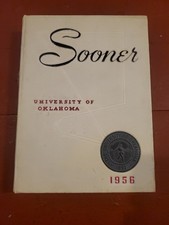 Vintage 1956 University Of Oklahoma Sooner College Yearbook picture