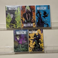 Disney Villains Maleficent  1-5 (Dynamite 2023) Full Variant Set NM picture