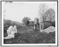 Photo:South entrance, Monticello, Charlottesville, Va. picture