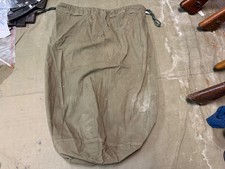 ORIGINAL WWII US ARMY INFANTRY BARRACKS LAUNDRY CARRY BAG-OD#7 GREEN picture