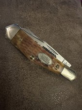 1982 Knife World Cripple Creek Swell Center Coffin 1801 Cargill - Jigged Bone picture