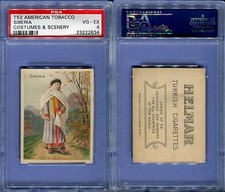 1912 T52 AMERICAN TOBACCO COSTUMES & SCENERY SIBERIA PSA 4 (2634) picture
