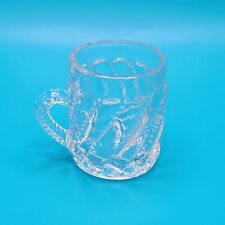 Vintage Clear Glass Mini Glass Mini Beer Mug Shot Glass picture