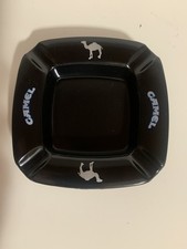 Vintage Black Square Camel Cigarettes Ashtray NEW Hard Plastic picture