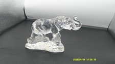 Wonders of the Wild 24% Lead Crystal Elephant Made in Germany 5