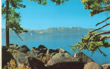 Lake Tahoe CA California, Scenic View, Vintage Postcard picture