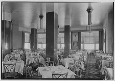 Photo:Miami Beach Florida Raleigh Hotel Dining Room 1930s Interior picture