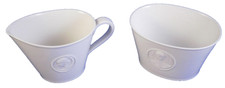 KPM Berlin Porcelain Arkadia Sugar & Creamer Porzellan Milchkaennchen Zuckerdose picture