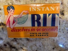 Unbelievable Condition NOS Instant RIT Dye, 1930’s picture